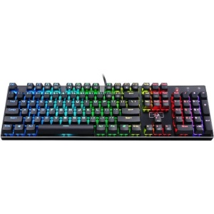 Tastatura gaming mecanica Redragon Devarajas neagra iluminare RGB switch-uri rosii - Img 2