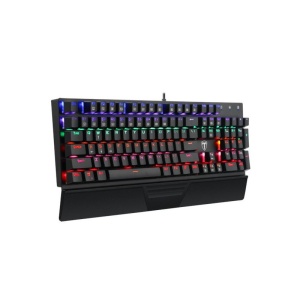 Tastatura Gaming T-DAGGER Destroyer Mecanica, Taste fara conflict, Iluminare LED RGB, Taste durabile (double shot inject) - Img 3