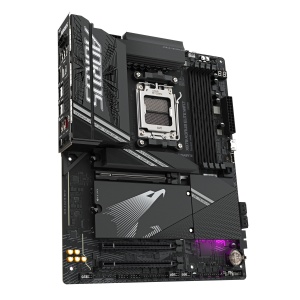 X870 AORUS ELITE WIFI7, AM5, DDR5, Wi-Fi, BT, ATX, Negru - Img 2