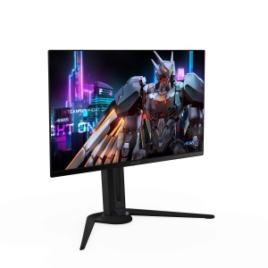AORUS FO27Q5P, QD-OLED, 27", QHD, 2560 x 1440, DisplayPort, HDMI, Boxe, Pivot, 500Hz, 0.03 ms, Negru - Img 3