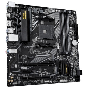 B550M DS3H R2, Socket AM4, DDR4, mATX, Negru - Img 2