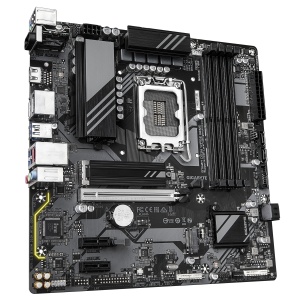 B760M DS3H WIFI6E GEN5, Socket 1700, DDR5, mATX, Negru - Img 2