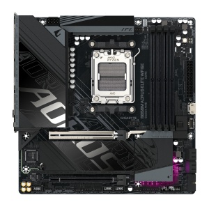B850M AORUS ELITE WIFI6E, AM5, DDR5, Wi-Fi, BT, mATX, Negru