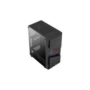 Carcasa Aerocool Menace Saturn V1 iluminare FRGB neagra - Img 2