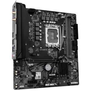 H610M D3H WIFI DDR4, LGA1700, BT, mATX, Negru - Img 2