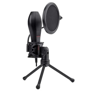 Microfon Redragon Quasar negru cu stand - Img 5
