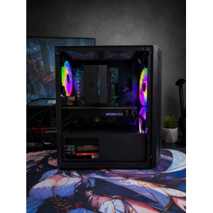 PC gaming i7 10700 rtx 2080 vedere din laterala
