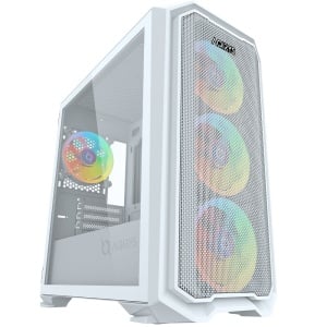 PC Gaming Vanguard | i5 14400F | RTX 2070 | 16GB DDR4 | SSD 2x240GB | B760M-P | Wezen Alb | Refurbished
