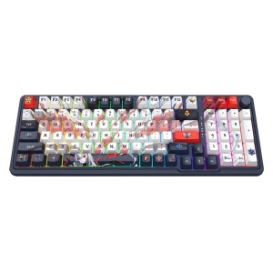 Tastatura gaming mecanica Bluetooth cu si fara fir Redragon Eisa Pro Honkai Impact iluminare RGB - Img 3