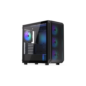 Arx 700 ARGB, Tower, MiddleTower, Negru - Img 2