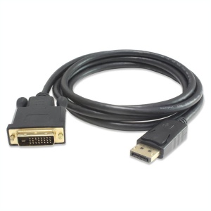 Cablu DeTech, DVI Male - DisplayPort Male, lungime 1.8 metri - Img 2