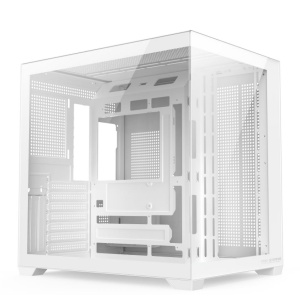 Carcasa Pro Gaming ELITE White, Cube Tower, ATX, fara sursa, 7x ARGB FAN, Controller ARGB - Img 5