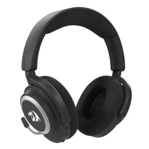 Casti gaming Bluetooth cu fir si wireless Redragon Nyx Pro negre - Img 2
