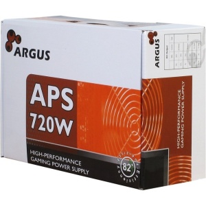 Sursa Inter-Tech Argus 720W, 4x SATA, 2x 6+2 PCI-E, 4x Molex, Vent 120 mm, PFC Activ - Img 2