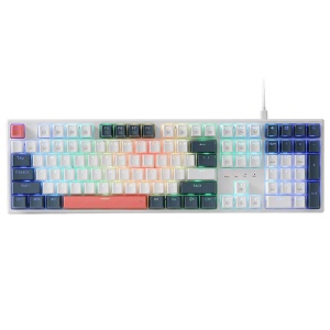 Tastatura gaming mecanica Redragon Trundle alba iluminare RGB - Img 2