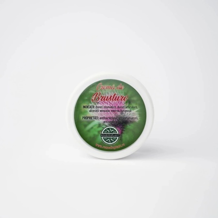 Crema de Brusture (100 ml), unguent pentru dureri reumatice, ulceratii venoase, eczeme