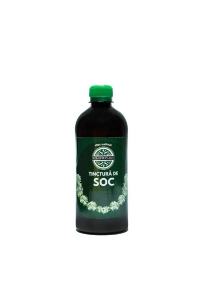 Tinctura de Soc (500 ml), extract hidroalcoolic natural, adjuvant pentru obezitate, afectiuni ale pielii, hormonale, constipatie