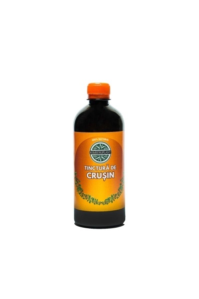 Tinctura de Crusin (500 ml), extract hidroalcoolic natural, pentru constipatii, dischinezie biliara, hemoroizi, obezitate