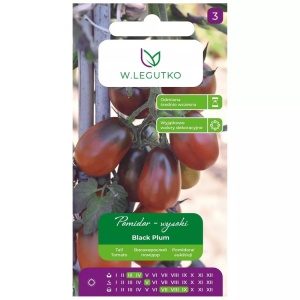 Plic cu semințe de roșii soiul Black Plum