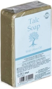 Sapun cu ulei de masline si talc (100 g), sapun grecesc natural, Fiorevita