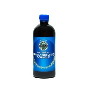 Tinctura de Branca ursului si Schinduf (500 ml), extract hidroalcoolic natural, efect afrodiziac, pentru impotenta, frigiditate, menopauza, sterilitate