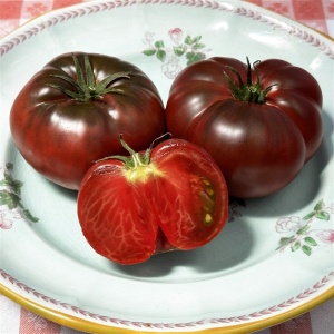 Rosii Black Crimea F1 (0,3 g) seminte tomate Negre de Crimea, una dintre cele mai gustoase tomate din lume, Prima Sementi - Img 3