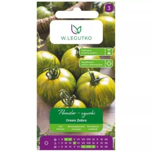 Plic seminte rosii Green Zebra ambalaj original