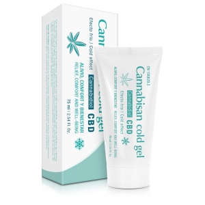 Cannabisan Cold Gel (75 ml) gel cu actiune intensiva, efect de racire, antiinflamator, calmant al disconfortului muscular si articular, LaviGor