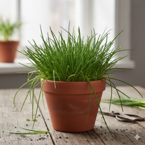 Ceapa de tuns Chives (2 g) seminte planta aromatica perena Allium schoenoprasum, ceapa pentru frunze, Opal