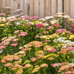Coada Soricelului mix (1 g), seminte planta ornamentala perena Achillea millefolium, flori rosii, roz, albe, Kertimag - Img 4