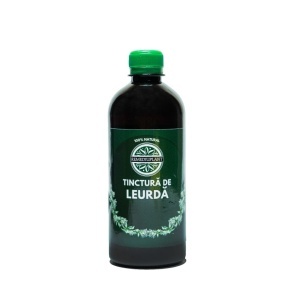 Tinctura de Leurda (500 ml), extract hidroalcoolic natural, pentru hipertensiune, acnee, paraziti intestinali