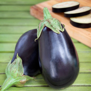Vinete Black Beauty (1 g), seminte soi semitimpuriu, vinete pulpa alba, gust placut, Kertimag