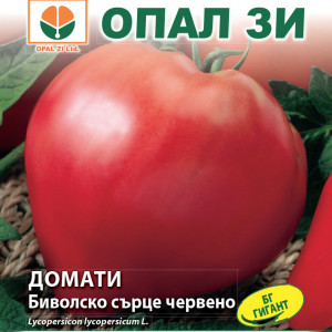 Rosii Inima de Bivol rosu (0,2 g), seminte tomate soi semitimpuriu bulgaresc, crestere nedeterminata, foarte gustoase, Opal - Img 1