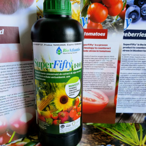 Fertilizant organic Super Fifty (1 litru), fertilizant organic concentrat din alge marine brune