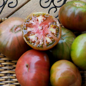 Rosii Russian Black (0,2 g), seminte soi nedeterminat, tomate negre, ferme, pulpa groasa, Agrosem
