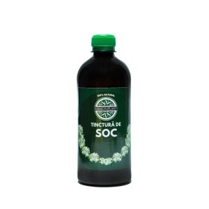 Tinctura de Soc (500 ml), extract hidroalcoolic natural, adjuvant pentru obezitate, afectiuni ale pielii, hormonale, constipatie