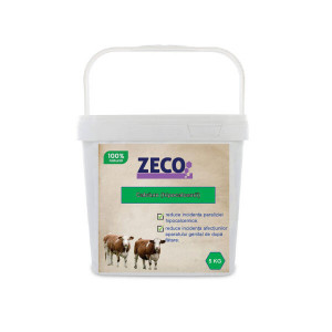 Zeolit Calcium, aditiv furajer pentru bovine (galeata 5 kg)