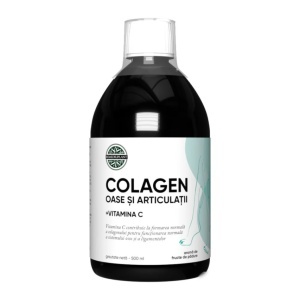 Colagen pentru sistemul osos si articular (500 ml) formula naturala cu MSM, acid hialuronic si extracte vegetale, pentru piele si mobilitate