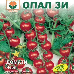 Rosii Cherry (0,2 g), seminte tomate cherry rosii, soi semitimpuriu, crestere nedeterminata, fructe aromate, Opal