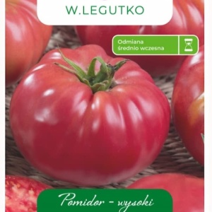 Plic semințe roșii soi tradițional Pink Brandywine 0.3g ambalaj original