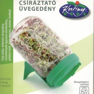Borcan pentru germinare (720 ml) borcan cu sita speciala pentru germinare, Kertimag - Img 2