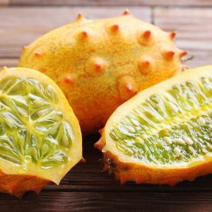Castraveti africani Kiwano (3 seminte), planta cataratoare, fructe pentru salate, prajituri, muraturi, Agrosem - Img 2