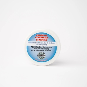 Crema de Albastrele si Arnica (100 ml) pentru revigorarea zonei ochilor, hidratare intensa si estomparea imperfectiunilor