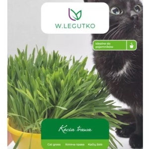 Iarba pentru pisici - Cat Grass (25 g) seminte iarba pentru digestia si sanatatea pisicilor, Legutko - Img 2