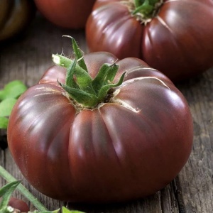 Rosii Noire de Crime (0,3 g) seminte tomate Negre de Crimea soi extratimpuriu nedeterminat, fructe extrem de aromate, Kertimag
