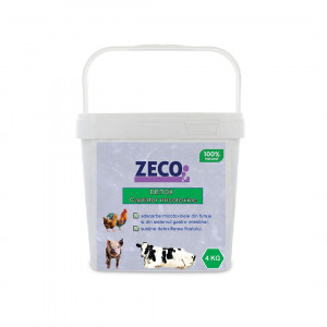 Zeolit Detox, aditiv furajer pentru animale (galeata 4 kg)