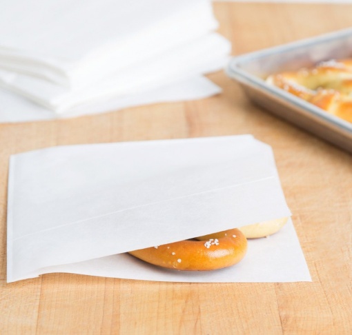 Coltare Hamburger din hartie alba, 15.5*15.5 cm, 1kg