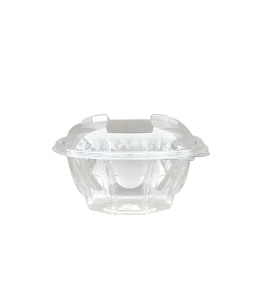 Caserole 250 cc Diamond ,PET transparent, D125mm, 50 buc - Img 2