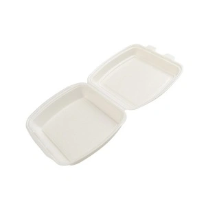 Caserole meniu din polistiren, de unica folosinta, LB 1, cu capac atasat, 100 buc/set