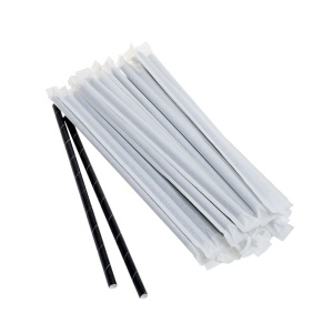 Paie drepte ambalate individual , Frappe D8 mm, h240 mm, 100 buc - Img 2